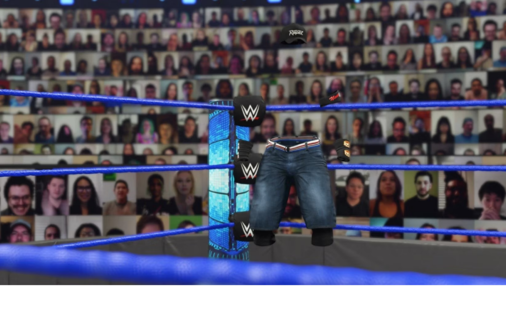 WWE 2K23 invisible John Cena